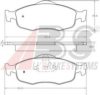 A.B.S. 36809 Brake Pad Set, disc brake